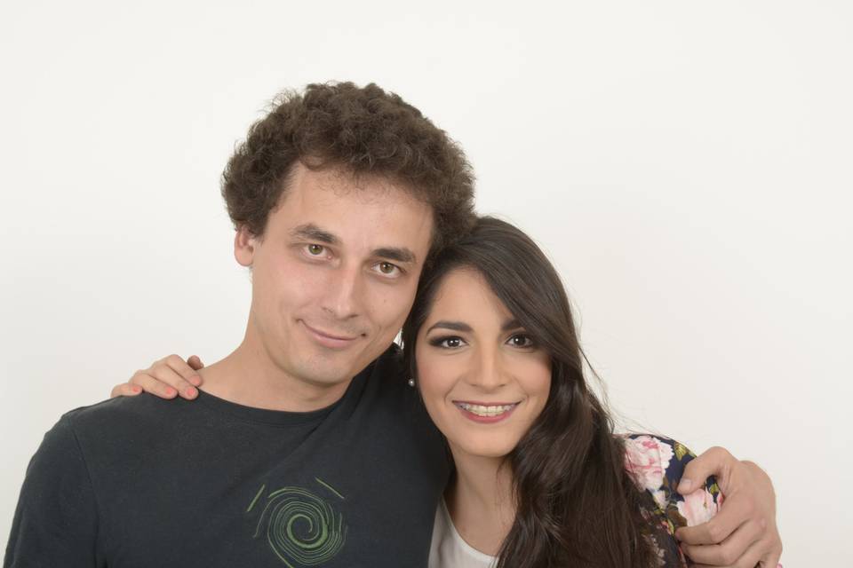 Astrid y novio