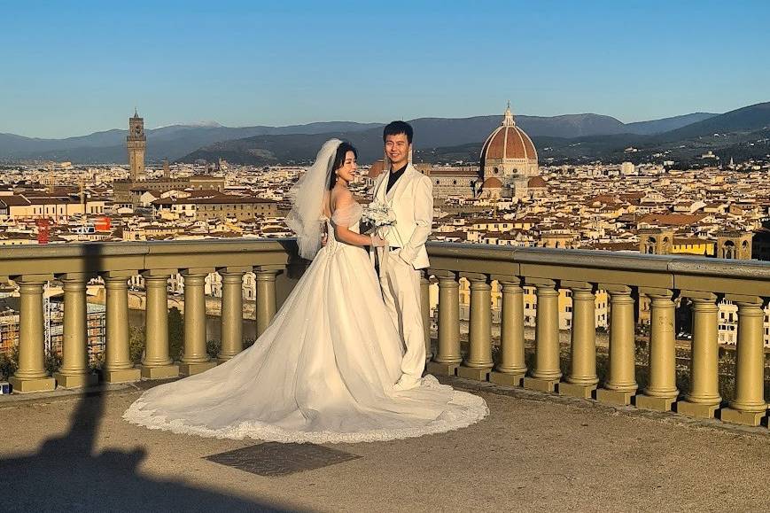 Organización de viaje después de la boda