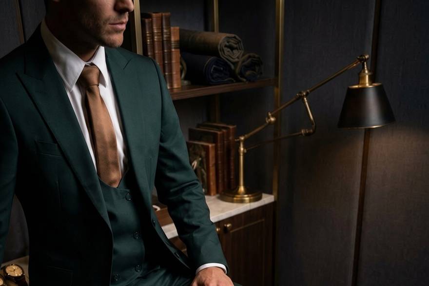 Traje 3pzas Verde
