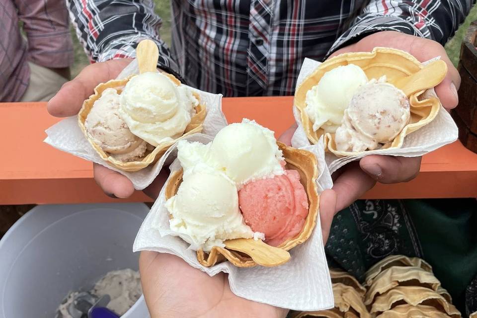 Presentación en canastitas