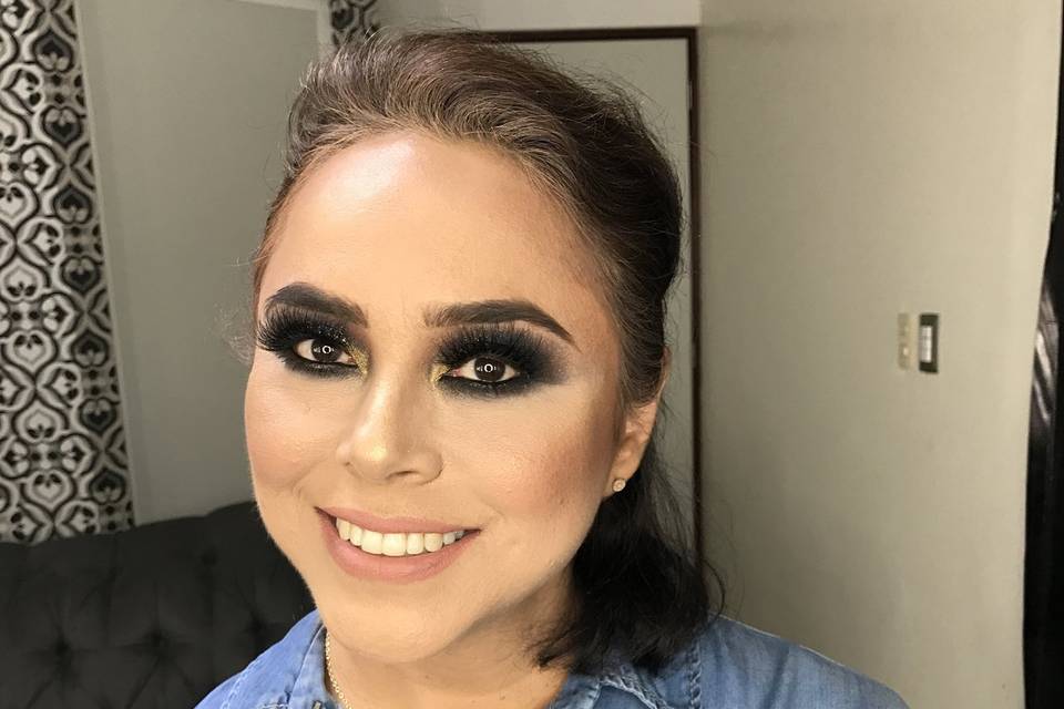 Maquillaje glam