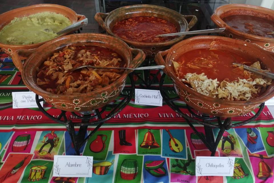 Buffet mexicano