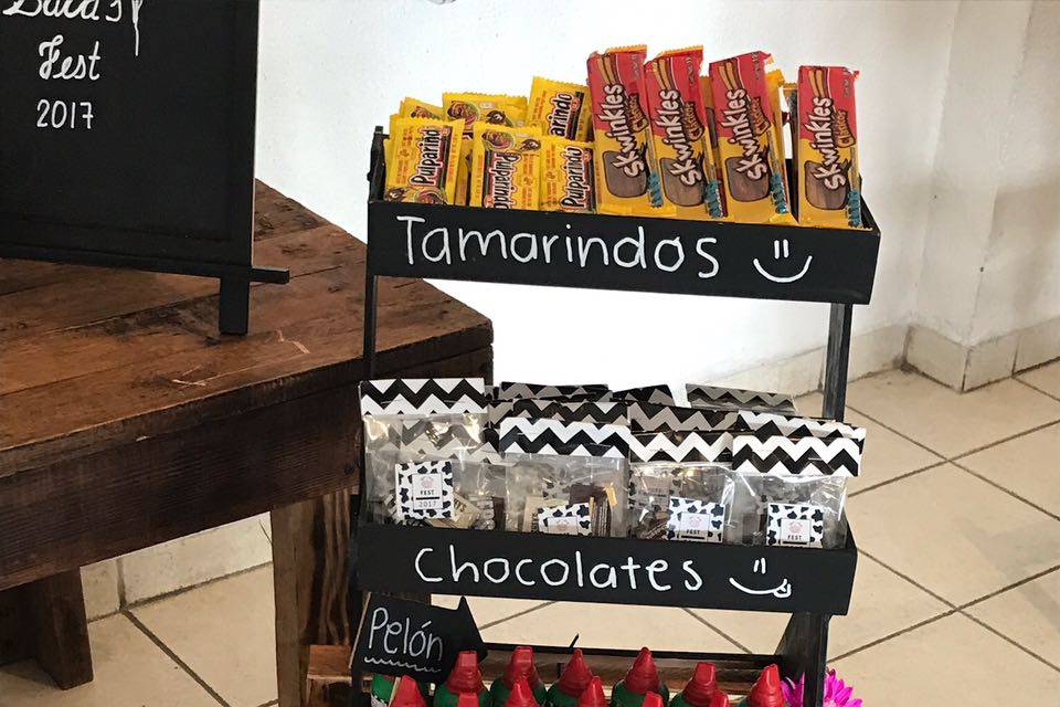 Mesa de dulces y postres