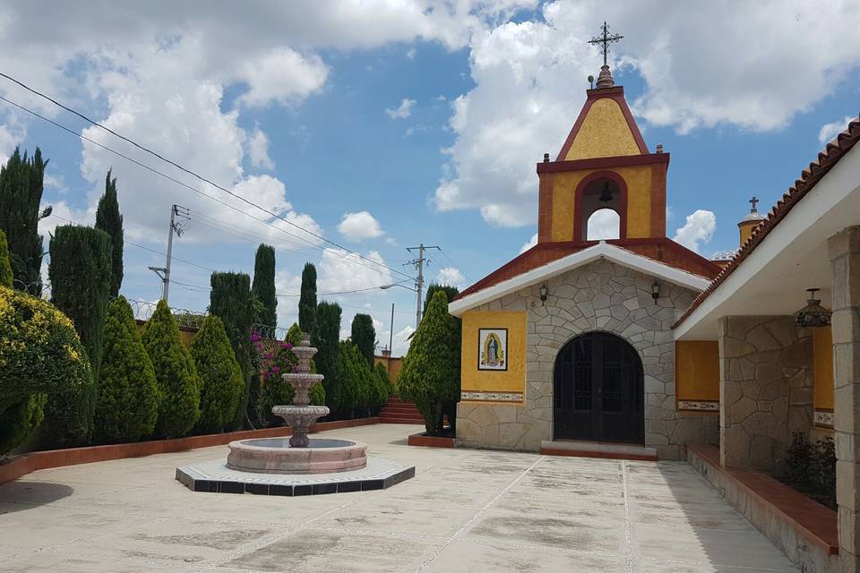 Vista de la capilla