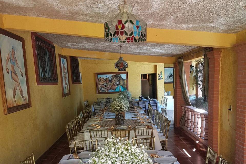 Mesa para eventos sociales