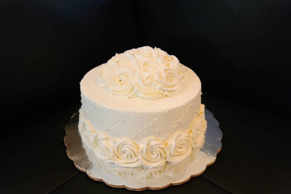 Pastel de bodas civil