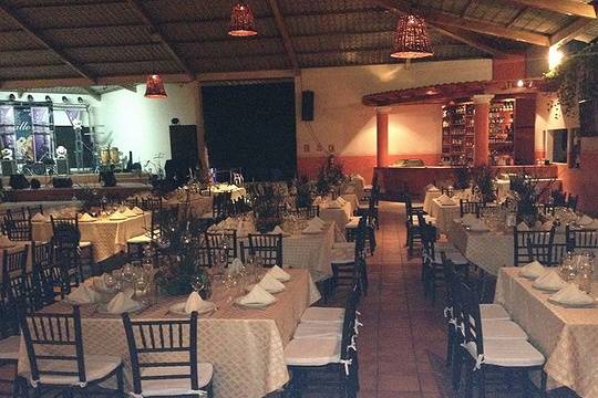 Montaje para banquete