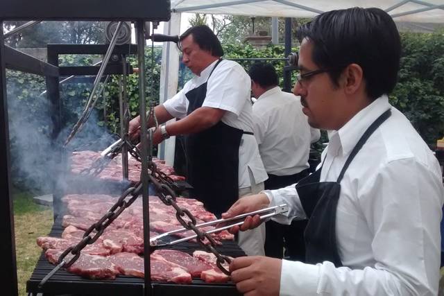 Todo preparado al carbón