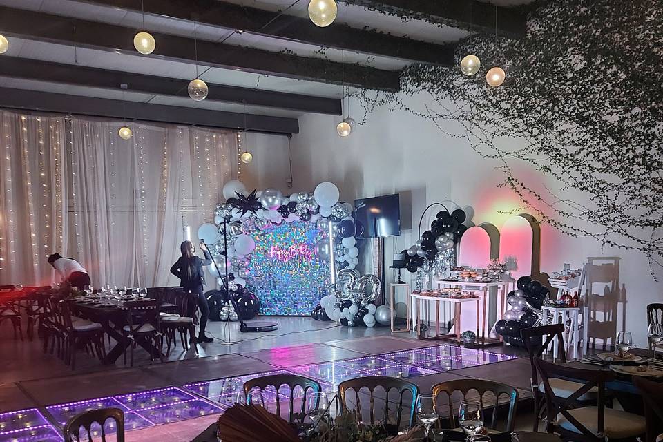 Montaje en salón