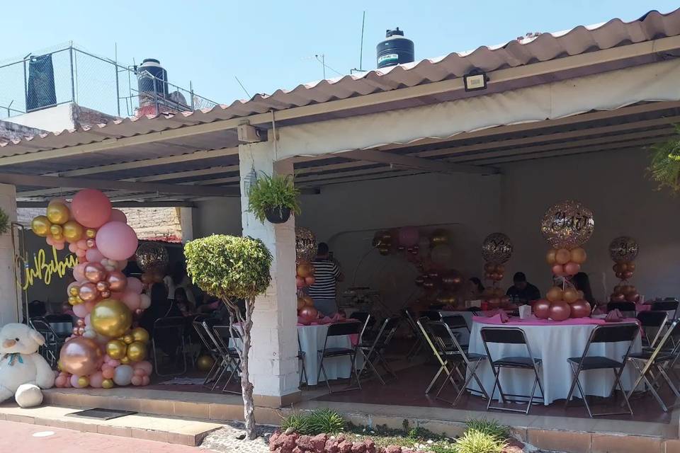 En terraza