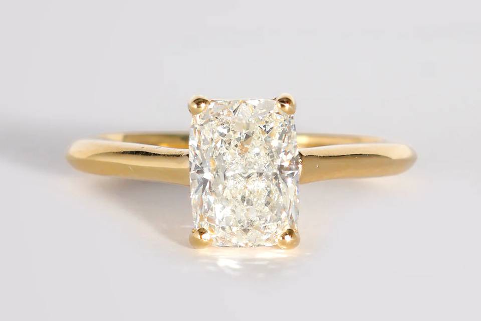 Anillo de Compromiso Solitario