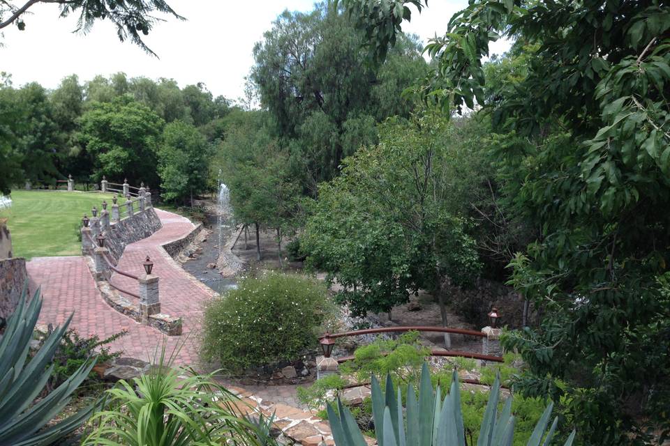 Chorros jardín