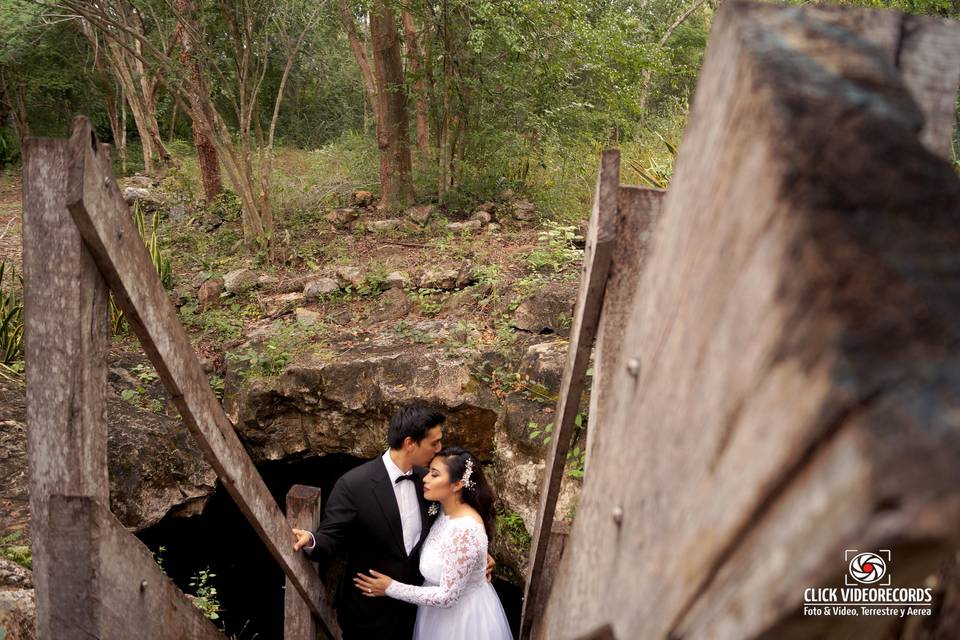 Amor en el cenote