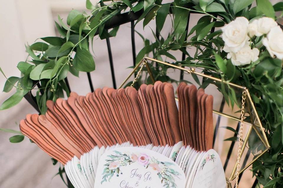 Abanicos personalizados