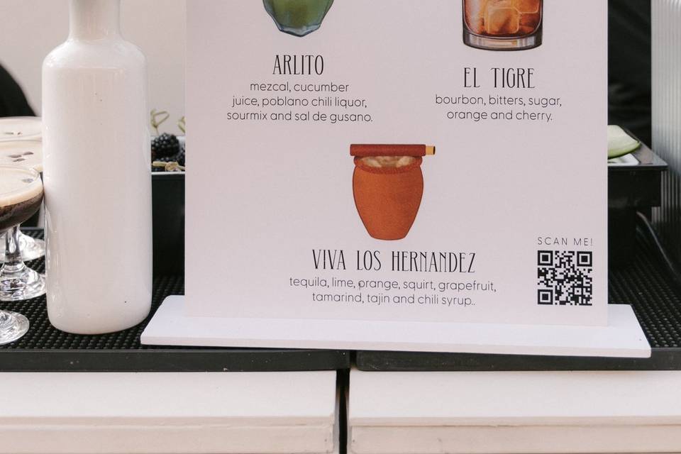 Menú de barra