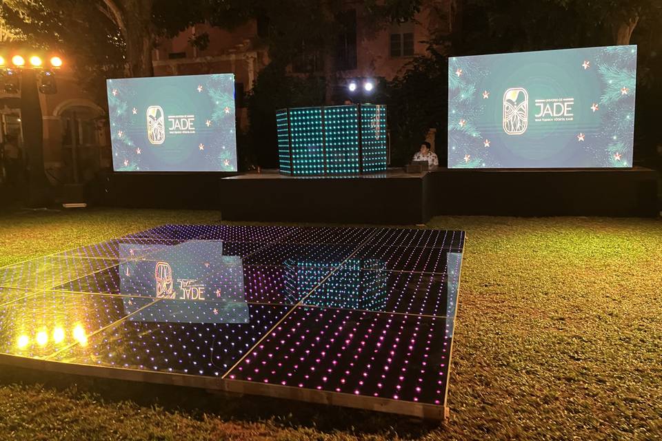 Montaje pantallas led