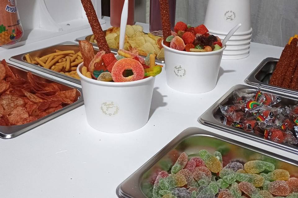 Snacks para eventos