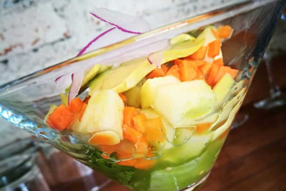 Aguachile de manzana