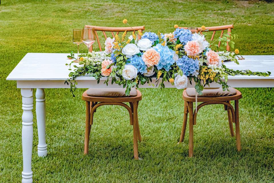 Grand Jardín Mesa Novios