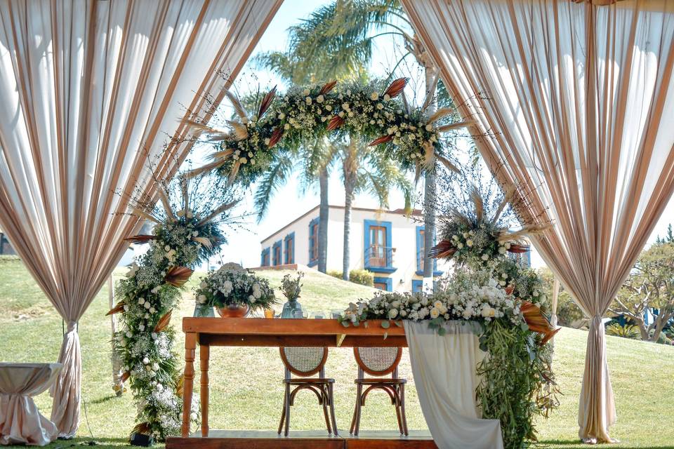 Boda en jardín