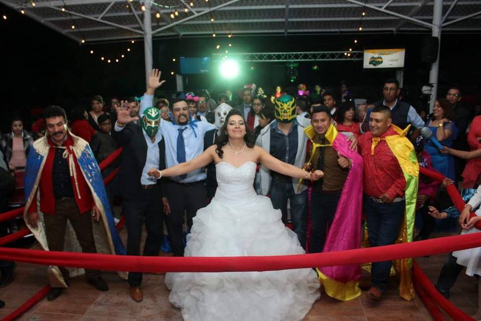 Amplia pista de baile