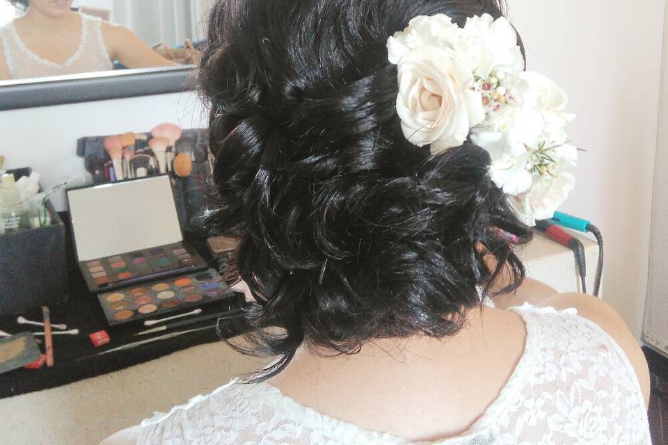 Bridal hair