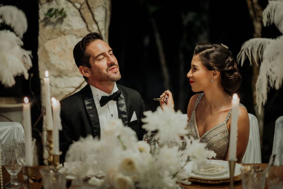 Boda en una ruina