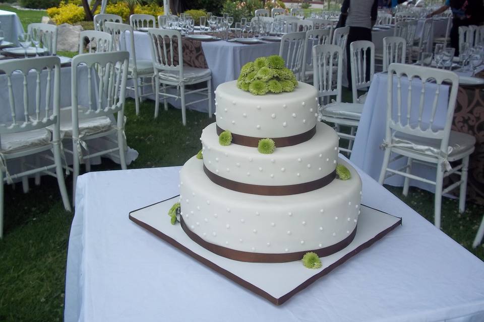 Pastel boda