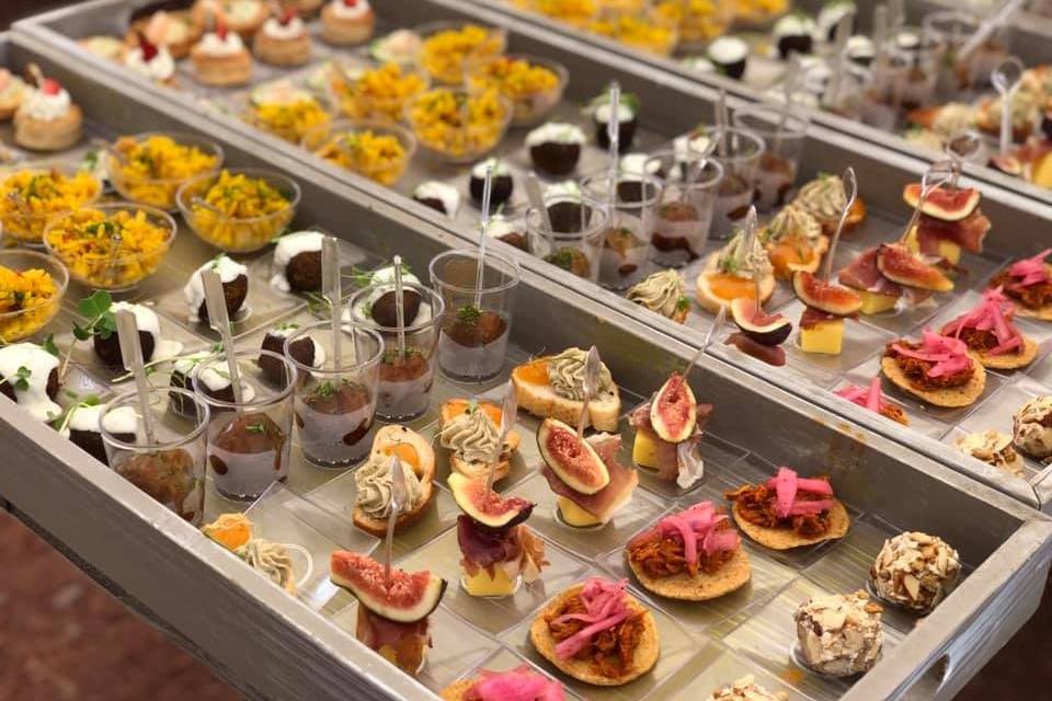 Servicio de canapés