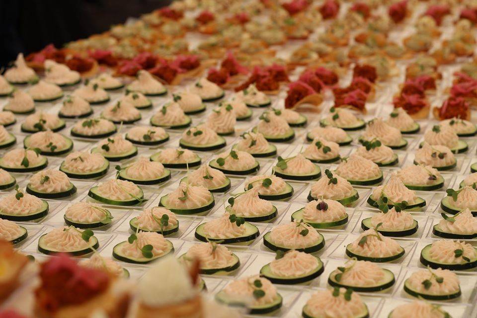 Servicio de canapés