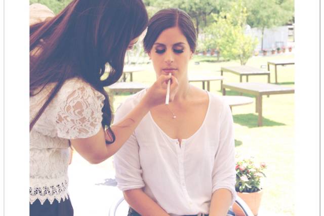 Maquillaje de novia en chapala