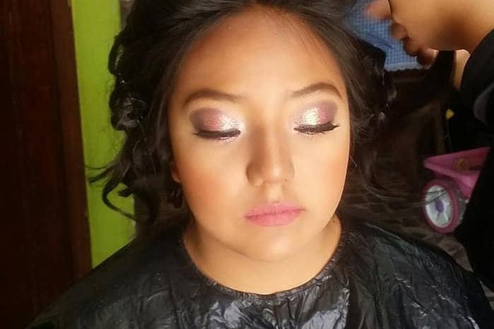 Maquillaje de XV años