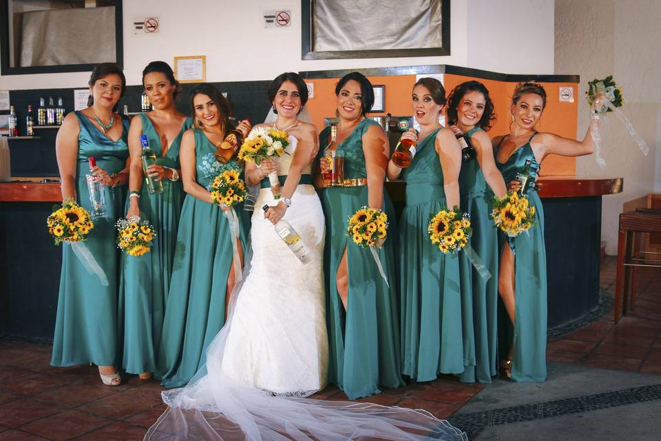 Novia&damas