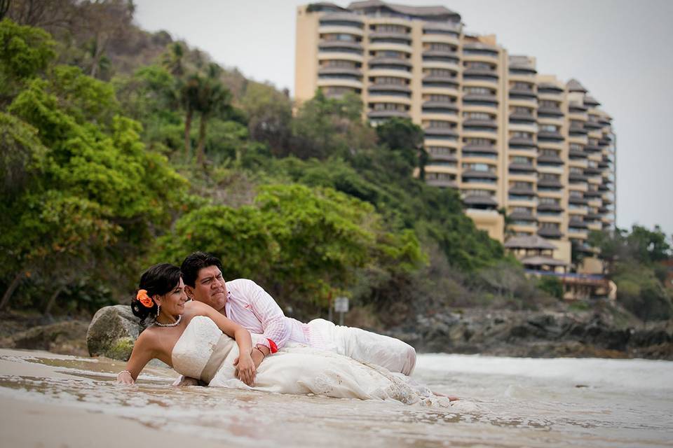 Trash the dress