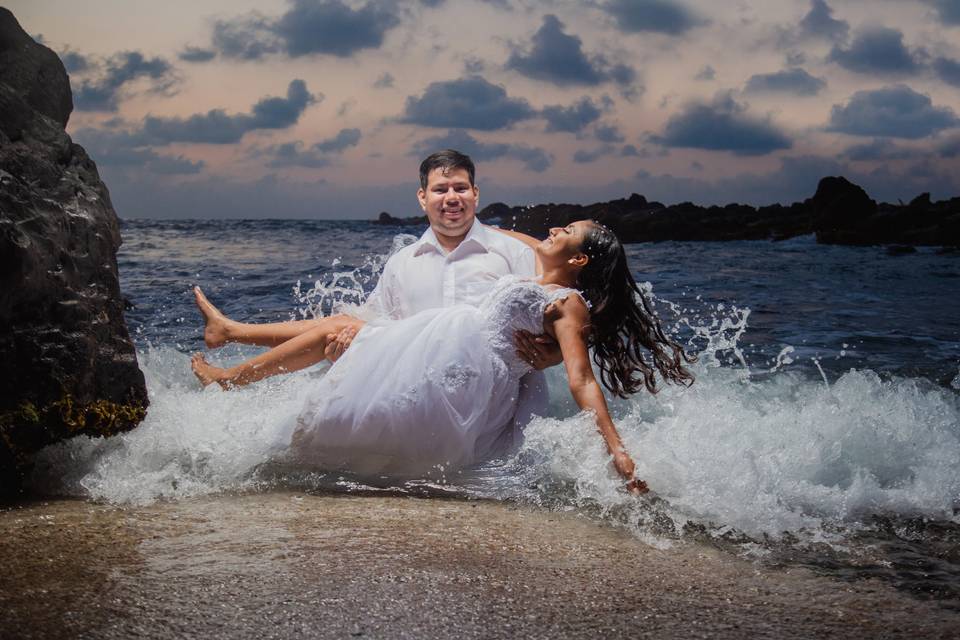 Trash the dress