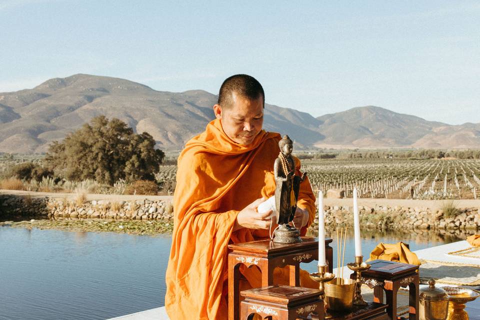 Thai Ceremony at Bruma