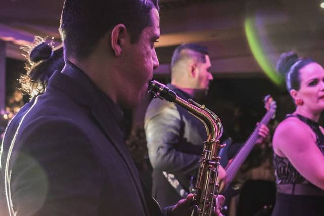 Tocando en evento
