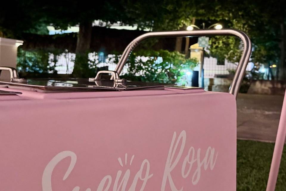 Carrito rosa