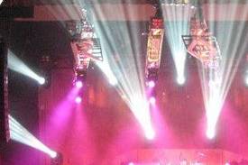 Iluminación del evento