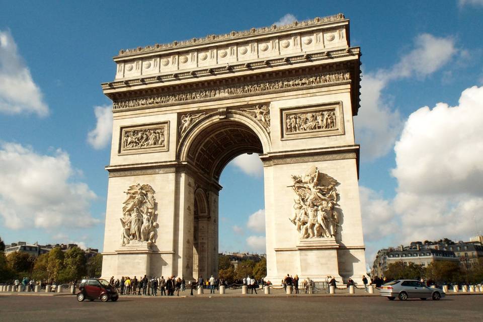 Arco del riunfo, Paris