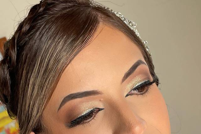 Bride’s makeup