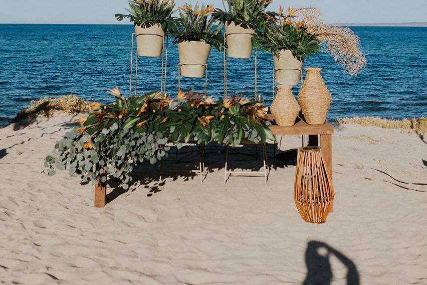 Lugar de playa para organizar eventos