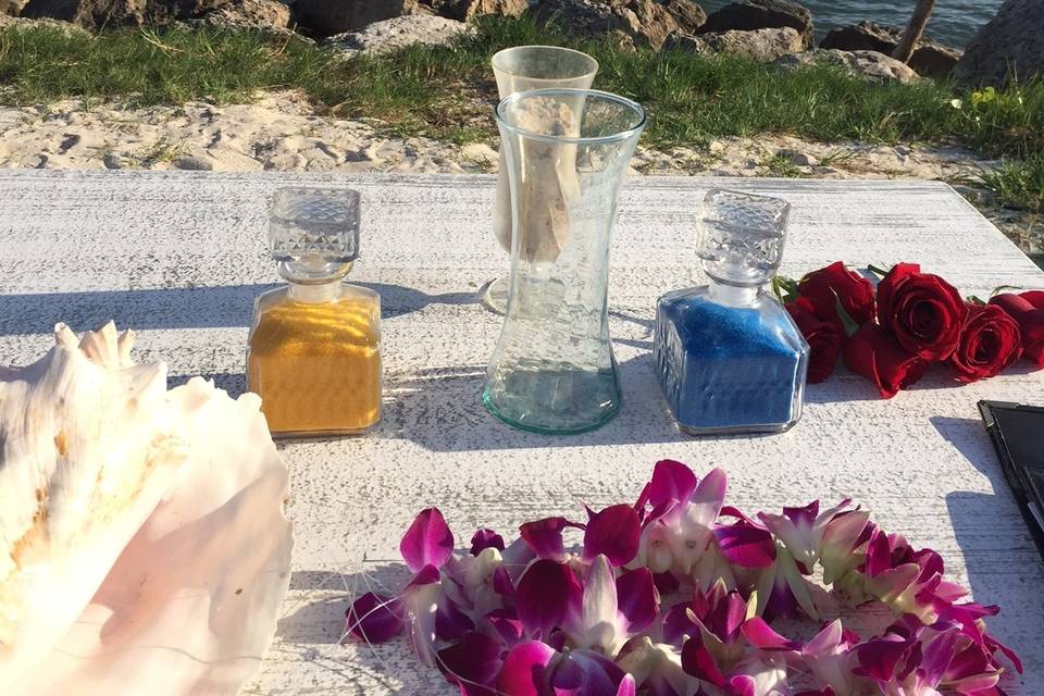 Boda simbolica de arena