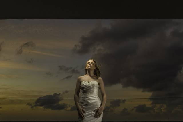 Sunset bride