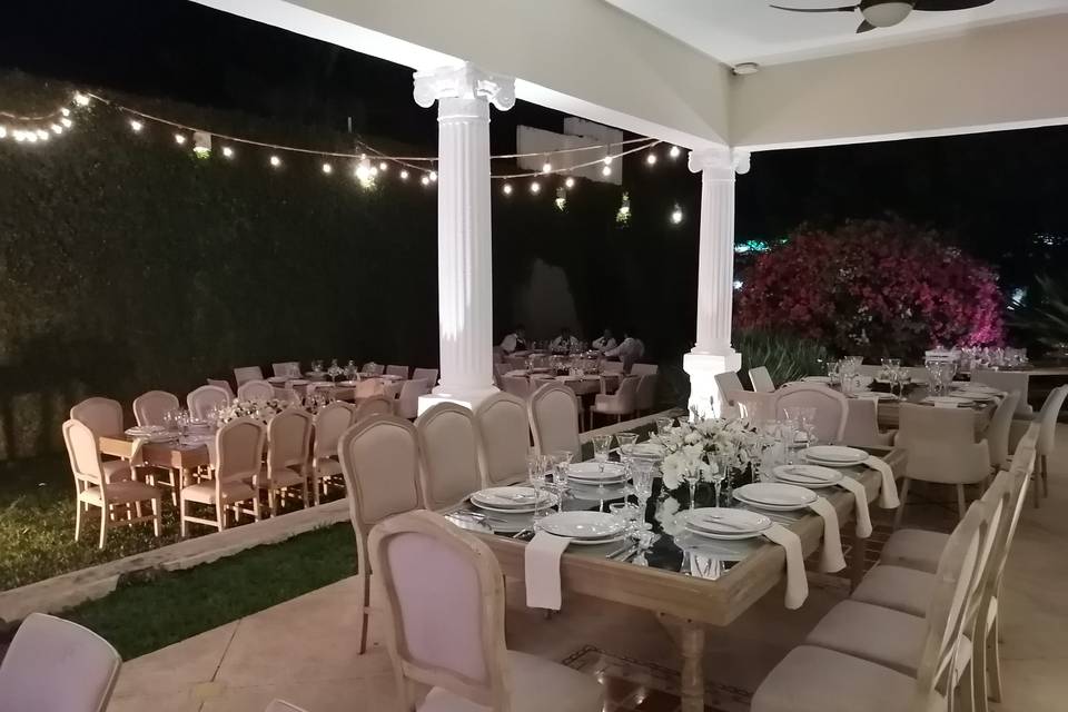 Montaje en terraza