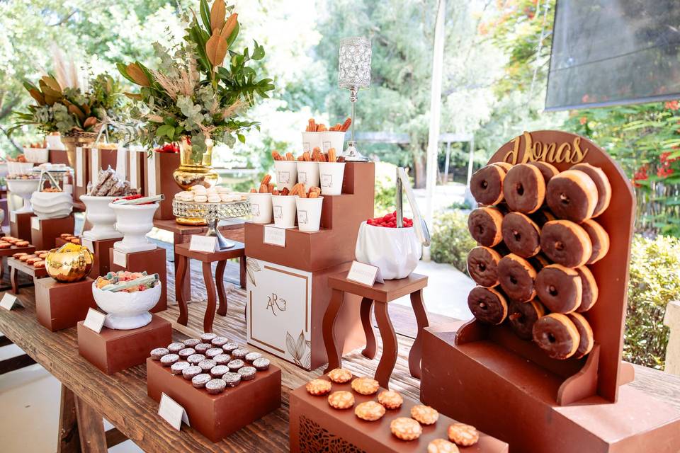 Mesa de dulces boda