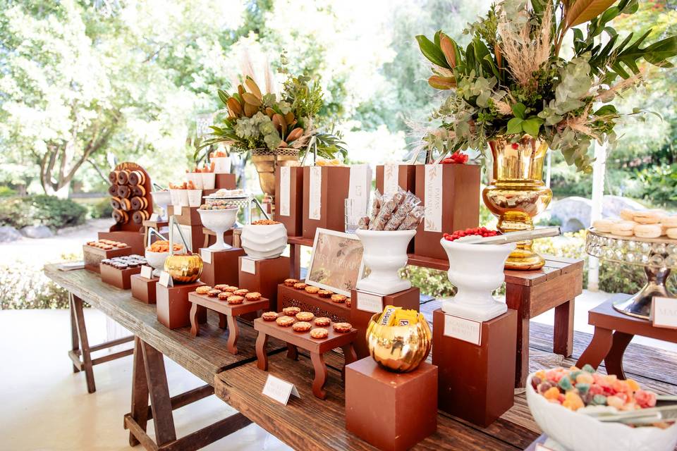 Mesa de dulces boda