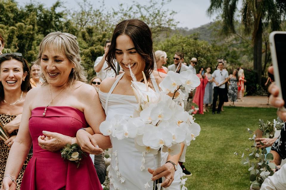 Entrada ceremonia novia