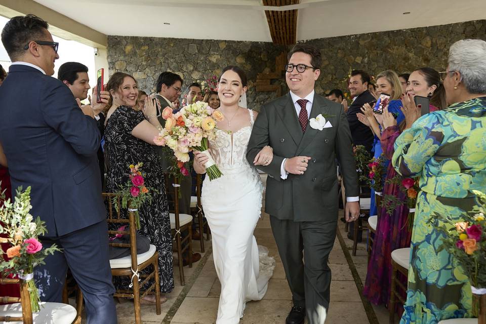 Just Married in Piedra Viva