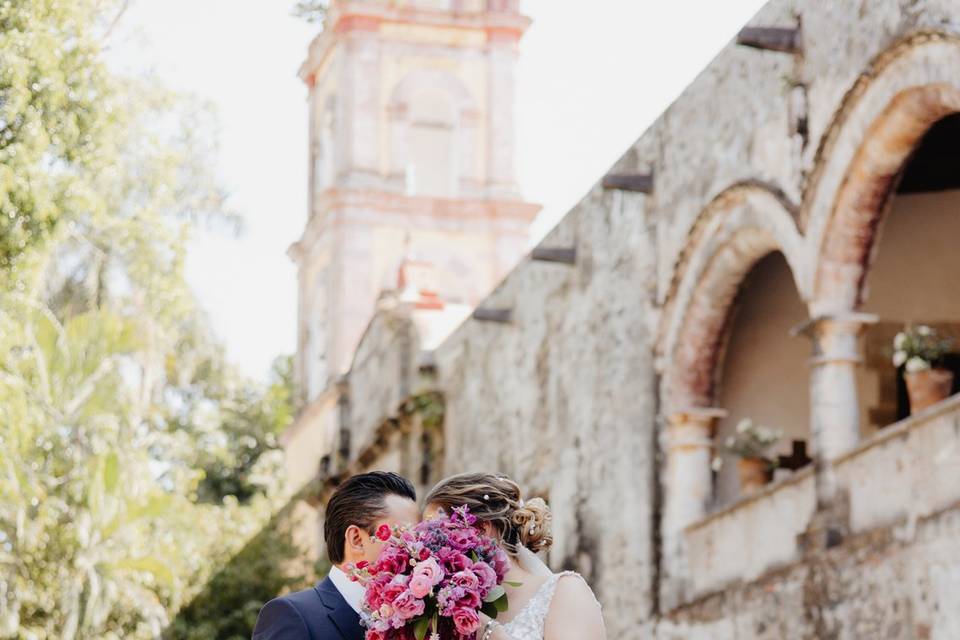 First look en Hacienda Chiconc